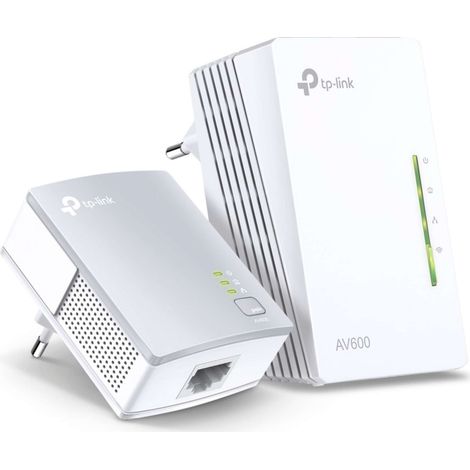 Kit Adattatore di Rete Powerline Av600 300Mbps Tl-Wpa4221Kit (1/4)
