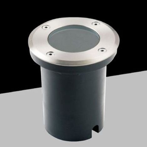 Trade Shop - FARETTO DA INCASSO A PAVIMENTO PER ESTERNO LAMPADA DA TERRA ATTACCO GU10 IP67 105-R108 - (1/5)