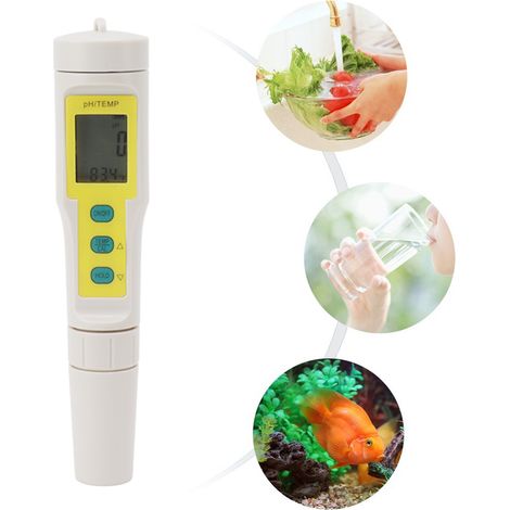 Tragbares pH-Meter, hochpräziser Säure-Base-Tester, Teststift (1/5)