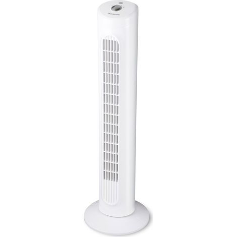 Duracraft Ventilatore a torre oscillante DO1100E, ventilatore da pavimento, bianco (1/5)