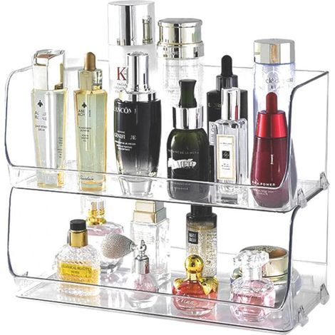 Multifunktionale Kosmetikbox, Aufbewahrung für Make-up, Lippenstift, Hautpflegeprodukte und Parfüm, universell einsetzbar.