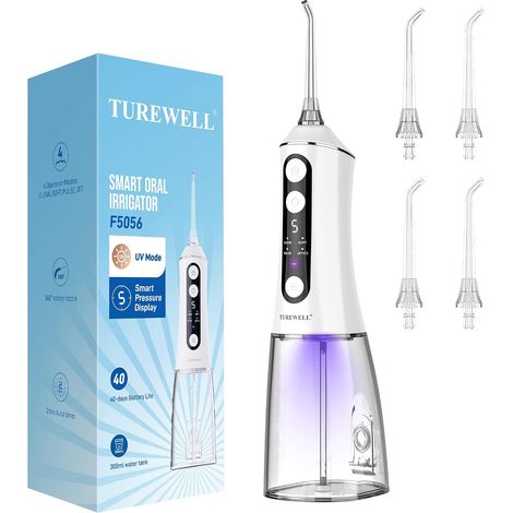 hydropulseur dentaire mode UV, Jet Dentaire hydropulseur Portable (1/5)