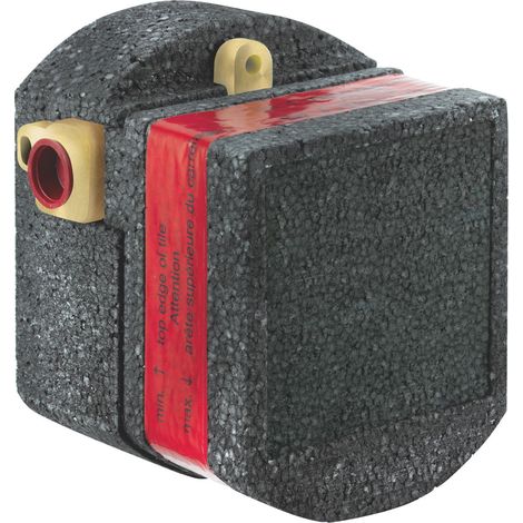 KLUDI ZENTA SL E Cuerpo empotrado para pared con fuente de alimentación y cartucho cerámico neutro, 38001 (1/3)