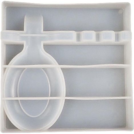 Löffelablage, Epoxidharzform, Geschirrständer, Silikon-Tellerform, Bastelbedarf, Wohnaccessoires, Modellierwerkzeuge