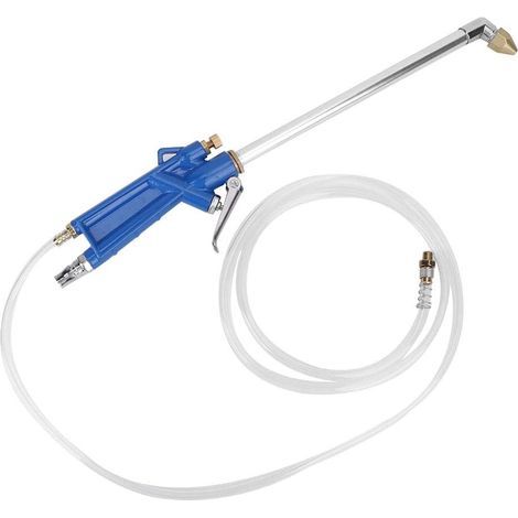 Pistolet de nettoyage d'eau de voiture de 40cm, nettoyeur d'huile moteur, outil pneumatique avec tuyau de 1.2m (1/5)