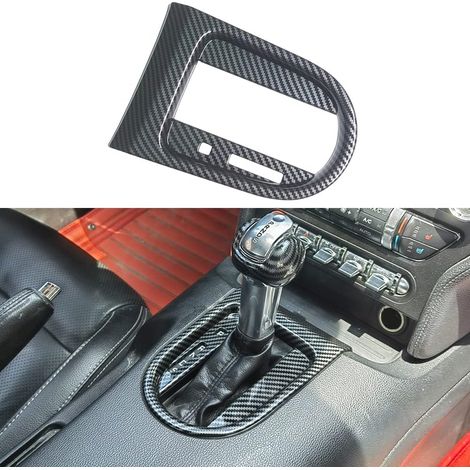 Rahmenverkleidung für das Bedienfeld im Innenraum des Ford Mustang (2015–2023) (Nicht kompatibel mit Modellen mit Schaltgetriebe) (1/5)