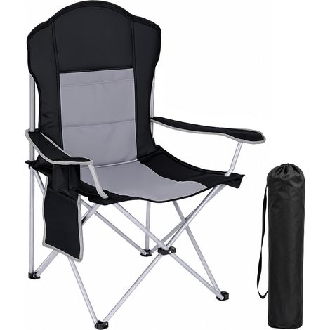 Chaise Pliante Camping XXL Haute Charge 160KG+,pour Plage/Camping/Pêche (1/5)