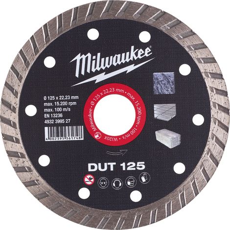 Disco diamante TURBO - DUT 125mm (1/2)
