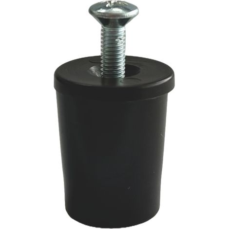 PARACOLPO PER TAPPARELLE CON RONDELLA E VITE Col. Marrone mm. 28 50.00 pz