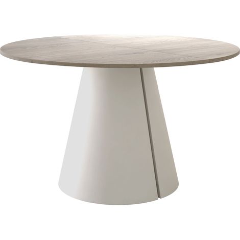Mesa Oswego 168, Roble, 76x0x0cm, Alargamiento, Aglomerado laminado, Metal (1/4)