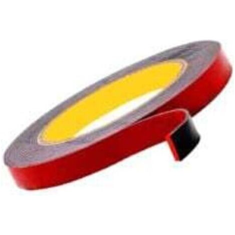 3M VHB Ruban Adhésif Double Face Extra Fort, Noir, Étanche, Résistance à haute température, pour intérieur & extérieur, 3m x 1.5cm (1/5)