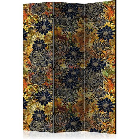Paravento - Floral Madness [Room Dividers] - 135x172 (1/4)