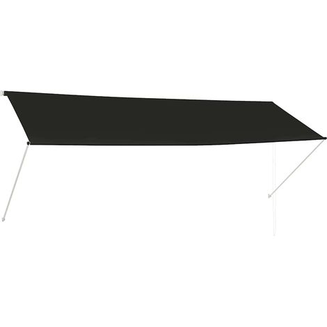 Maison Exclusive - Einziehbare Markise 350×150 cm Anthrazit