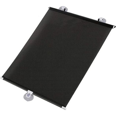 Store enrouleur occultant sans perçage, ventouses, isolation thermique – Noir 40x60 cm (1/5)