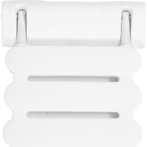 Siège de douche pliable mural pour personnes âgées, seniors et personnes handicapées, antidérapant, tabouret de salle de bain pliable (1/5)