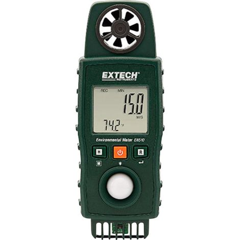 Extech EN510 Anemometer 0.4 bis 20 m/s mit Temperaturmessfunktion