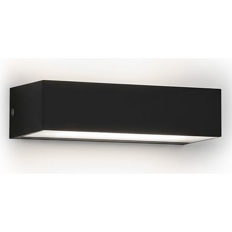 Applique murale LED ANDIZ noir 9W 4200K IP65 (1/5)