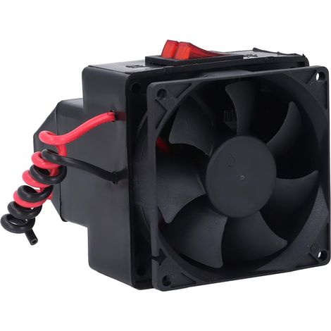 Chauffage de Pare-brise Automobile 12V 300W, Double Interrupteur, Température Réglable, Chauffage électrique de Voiture, Dégivreur, Chauffage de Véhicule Portale (1/5)