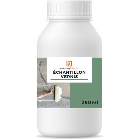 Echantillons vernis - Effet mouillé Plus - Harmony Béton