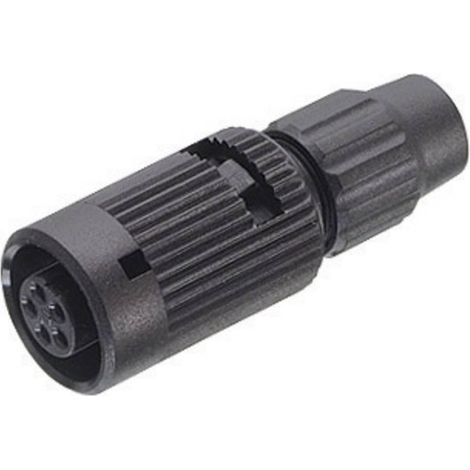 Binder Serie 710 Conector circular hembra 4 polos