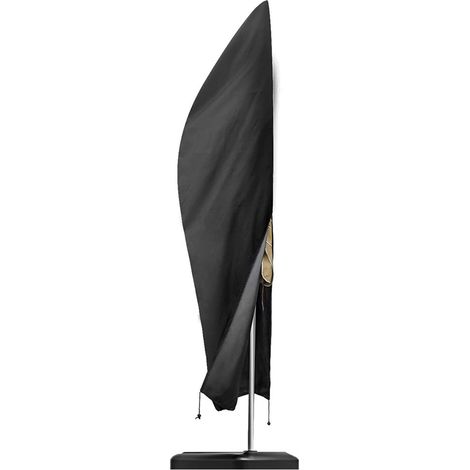 Funda para sombrilla de exterior, funda para sombrilla romana, sombrilla tipo banana, funda antipolvo (280 cm (30 x 81 x 45 cm)) (1/5)