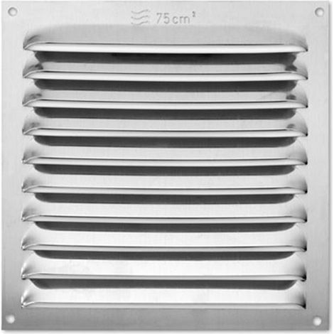 GRIGLIA ALLUMINIO BLISTER - 15X15 CM