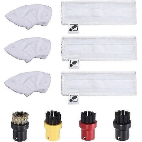 Chiffons de nettoyage vapeur AURA pour nettoyeur vapeur Easyfix SC2, SC3, SC4 et SC5, en microfibre et cuivre. (1/5)