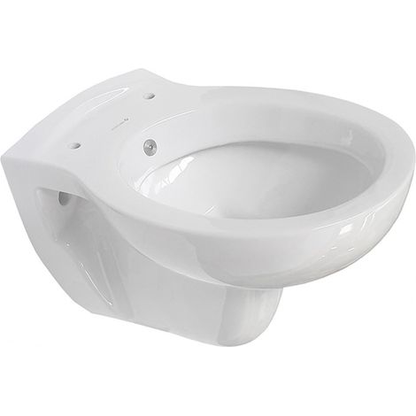 Belvit Wand Hänge WC Weiß Abgang Wand waagerecht Tiefspüler mit Taharet Bidet Belvit Wand Hänge WC Weiß Abgang Wand (waagerecht) Taharet Bidet (1/4)