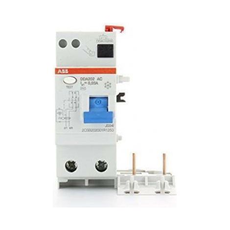Dda202 Ac 25A 30Ma - Bloc Différentiel 2 Pôles (1/5)
