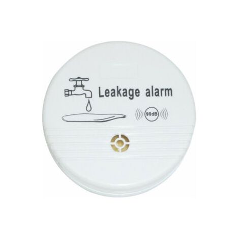 Detecteur de Fuite d'eau, 90 DB Capteur d'eau sans Fil Détecteurs d'eau Alarme d'eau pour Les Zones Vulnérables Telles Que la Cuisine, La Salle de Bain et la Cave (1/5)