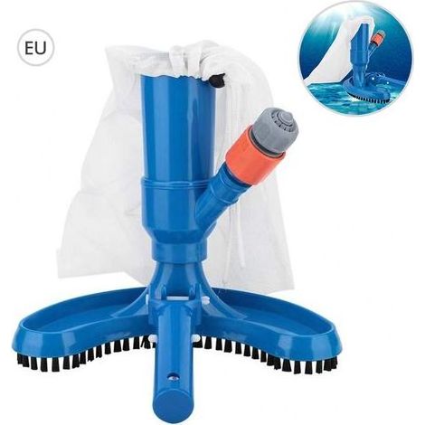 Aspirateur de piscine manuel sous-marin avec jet puissant pour nettoyage efficace du bassin (1/5)