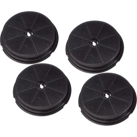 Super-Sparset 4 Stück Ersatzkohlefilter für Beko Dunstabzugshauben - passend für CWB6, CWB6550X, CWB9550X, CWB9610X, H-ACK62258Akpo Soft Kohlefilter für WK-4 WK-5 WK-7