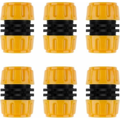 Verlängerungsstecker für Gartenschlauchanschluss – Universeller Reparaturverbinder – 6er-Pack (1/5)