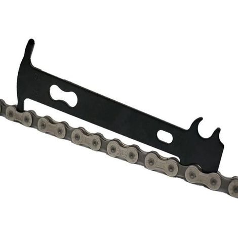 Indicateur de mesure de l'usure des chanes de vélo pour toutes les chanes de vélo de ville/vélo électrique/vélo de montagne MTB/vélo de course/vélo pliant - Noir (1/5)