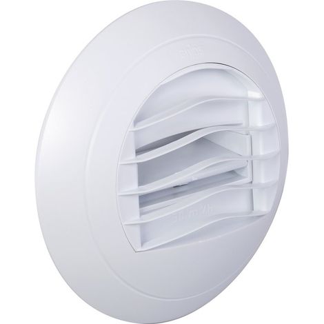 Anjos Ventilation – Bouche VMC autoréglable ALIZÉ simple débit – Débit 30 m³/h – Type sans manchette – NF VMC pour espaces confinés