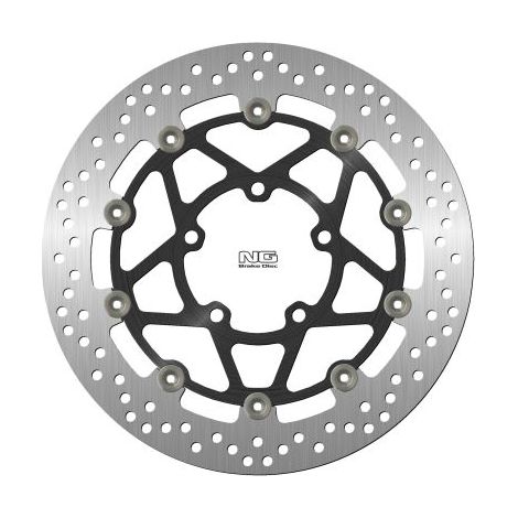 Disco de freno delantero NG para Triumph Street Triple/Thruxton 1200 '19-21 de aluminio