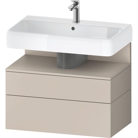 Duravit Collection One Meuble sous-lavabo, 1 tiroir et 1 tiroir, (1/2)