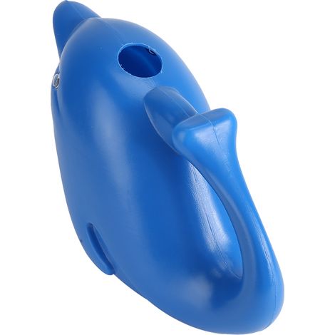 Arrosoir 1200ml enfants extérieur en plastique cartoon dauphin bleu, jouet de plage, pot d'arrosage jardinage (1/5)