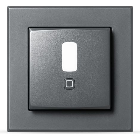 Homematic IP Smart -Home - Détecteur de mouvement de pour cadre de 55 portes (intérieur, anthracite)