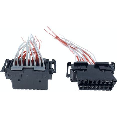 Applicable to diagnostic sockets for cars and trucks, the full OBD range and the 16-pin Kia diagnostic computer inspection connector. (1/4)