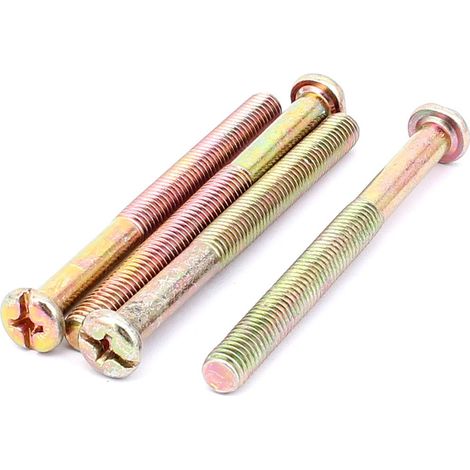 M8 x 85 mm Phillips-Kreuzschlitzschrauben mit Bronze-Ton 4-tlg (1b93cc6f977de7d9ef399b3d0b99a0cc)