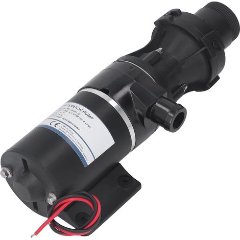 Pompe à eaux usées 12V DC pour camping-car, bateau et toilette marine, auto-amorçante, silencieuse, pour agriculture et assainissement, faible bruit. (1/5)
