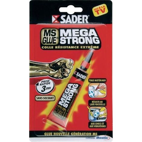 Sader Colle Extra-Forte Gel Transparent 20g (1/5)