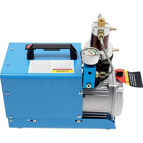 Compresor de aire eléctrico, 1800 W de potencia, presión de 0 a 30 MPa, azul, UE (1/2)