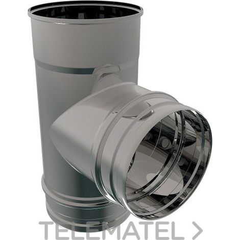 TE 90º SIN TAPA 180 SIMPLE PARED 4022171 ROS