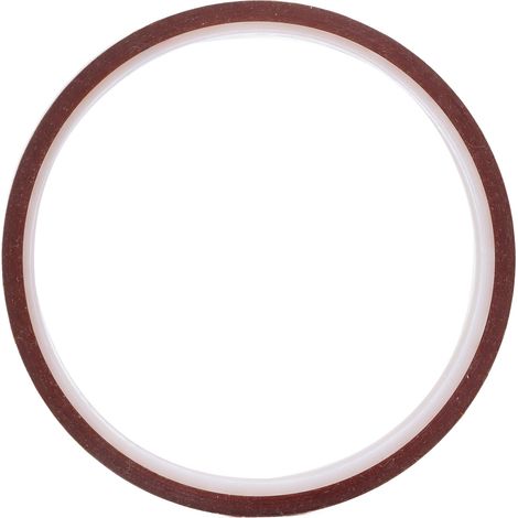 Lot de 10 bandes adhésives isolantes haute température polyimide couleur thé 10 mm adhérence 500 g pour électronique et batterie lithium (1/5)