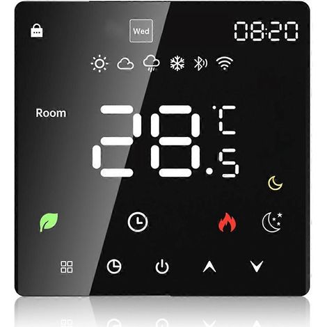 Graffiti 3A Touchscreen-WLAN-Smart-Thermostat für Heizung, Wandboiler/Sanitäranlagen (1/5)