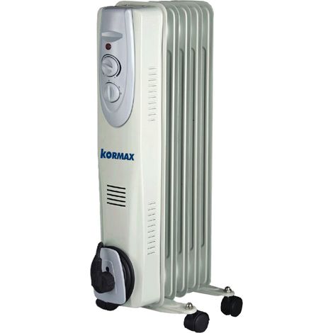 KORMAX radiador bajo 5 elementos 1000w , Radiador bajo 5 elementos 1000W 3 regulaciones de temperaturaTermostato ajustableSistema de protección contra sobrecalentamient