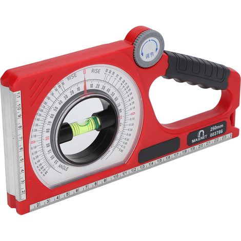 Inclinomètre, appareil de mesure d'angle, rapporteur magnétique, matériau ABS, niveau à bulle