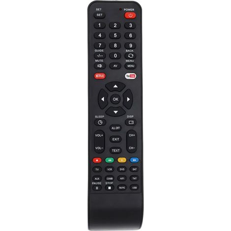 Télécommande universelle 8 fonctions - Noire (1/4)